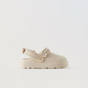 Zara Floral Rubber Clogs